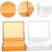 ULTECHNOVO 2pcs Light-Proof Injection Box Syringe Case Holder - Assorted Color Plastic Storage Box for Clinic & Vehicle - 7.2X7.2X1.5cm - Buy Online on GoSupps.com