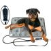 Pet Heating Pad for Dogs Cat Heating pad Heated Cat Bed Electric Dog Heating pad with Timer Adjustable Warming Mat,Chew Proof ,Easy Clean Digital-Printfoot 34X21 inch