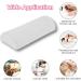 Nail Art Rest Cushion Detachable Sponge Zipper Design Nail Pillow Hand Rest Professional Salon Hand Arm Holder Manicure Pillow Nail Cushion For Makeup Cosmetic Tools White - Buy Online on GoSupps.com