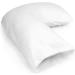 DMI Body Pillow  Side Sleeper Pillow and Pregnancy Pillow with Contoured Support to Eliminate Neck  Back  Hip  Joint Pain and Sciatica Relief with Removable Washable Cover  Firm  U Shape Neck Pillow Half Body Pillow - Buy Online on GoSupps.com