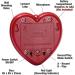 Voice Recordable Heart Button - 2 Minute Talking Plush Toy for Personalized Memory Bear or Baby Heartbeat Keepsake (Red) - Buy Online on GoSupps.com