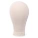 MapofBeauty 22 Inch Canvas Block Head Wig Stand for Wig Making & Styling (Beige) - Buy Online on GoSupps.com