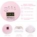 Buy McNory 168W UV LED Nail Dryer - Fast Drying Gel Nail Lamp with Timer & LCD Display for Professional Use - Buy Online on GoSupps.com