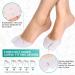 Gel Toe Protectors with Metatarsal Pads - 1 Pair for Corns, Calluses, and Bunions - Women's Foot Care Kit - Buy Online on GoSupps.com