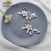 Buy Fashband Floral Bridal Hair Pins Clips - Silver Leaf Crystal Hair Accessories for Women & Girls (2 Pack) | Elegant Wedding Headpiece - Buy Online on GoSupps.com