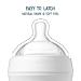 2 Pack Medium Flow Silicone Baby Bottle Nipples - BPA-Free & Phthalate-Free, Soft & Easy to Latch for Baby Bottles | 3-6 Months+ | Tiny Twinkle - Buy Online on GoSupps.com