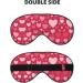 Valentine's Day Unisex Eye Mask - Soft Adjustable Sleeping Face Mask for Ultimate Comfort - Buy Online on GoSupps.com