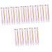 Didiseaon 30 pcs Mascara Aging Wands Rhinestone Tube Beauty Eyelash Eyebrow False Diamond Applicator 11X1cmx3pcs Assorted Colorx3pcs