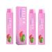 Small toothpaste tube fruity taste dazzling white toothpaste fresh breath tooth white paste stain removal (watermelon 3 PCs)