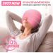 NEWGO Migraine Relief Cap - Full Coverage Headache Hat for Cold Therapy - Ice Head Wrap for Migraine Relief - Form Fitting Stretchable Design - Pink - Buy Online on GoSupps.com