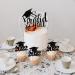So Proud of You Cake Topper Black Glitter Congrats Grad Cake Pick for 2024 Graduation Party Decoration - Buy Online on GoSupps.com