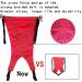 Patient Mobility Aid Strap with Handles - Adjustable Split Leg Design for Seniors & Adults - Red - Buy Online on GoSupps.com