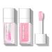 KYDA 2 Colors Hydrating Lip Glow Oil Moisturizing Lip Oil Gloss Transparent Plumping Lip Gloss  Lip Oil Tinted for Lip Care and Dry Lips  by Ownest Beauty-000+002 000+002
