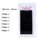 Individual Classic Eyelash Extensions 0.15mm D Curl Mix | 15-20mm Professional Lashes | Natural Black Volume - Buy Online on GoSupps.com