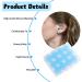Set of 24 Silicone Earplugs - Soft Noise Cancelling for Sleep Swimming Shooting Concerts & Travel | Comfortable & Effective Sound Reduction - Buy Online on GoSupps.com