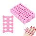 50Pcs Sponge Toe Separator Soft Foam Finger Spreader Set Toe Separator Finger Spreader Art Manicure Pedicure Tools