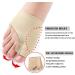 WOSLXM Premium Bunion Corrector Socks for Men and Women - Orthopedic Bunion Relief Protector Sleeve - 4 Pairs, Beige, Large - Buy Online on GoSupps.com