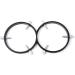 Meoptex Adjustable Guiding Scope Rings for Telescope - Fits Tube Diameter/Finders 95-150mm - Buy Online on GoSupps.com