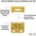 Stylecraft Fade Gold Blade + Slim Deep Gold Blade for Clipper Replacement Blade for Clipper Original Accessory Compatible with Gamma+ and Stylecraft - Buy Online on GoSupps.com