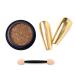 Chrome Nail Powder Aurora Powder for Nails Mirror Effect Nail Powder for DIY Nail Art Decoration Pigment Body Face Decoration Manicure Glitter (1pcs Mirror Gold)