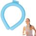 Cooling Neck Wraps | Non-Condensing Neck Scarf - Wearable Ice Cooling Neck Scarf for Outdoor Indoor Hot Flashes and Summer Heat Blue Medium - Buy Online on GoSupps.com