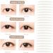 FRCOLOR 40 Sheets Double Eyelid Sticker Makeup Tape for Eyes Invisible Eye Stickers Double Eyelid Tapes Eye Lift Tape Eye Makeup Tools Double Sided Boobtape Cover Eyes Correction Strip - Buy Online on GoSupps.com