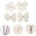 FRCOLOR Metal Hair Barrettes rhinestone pearl hair clip french barrettes vintage snap barrette s hair bows pearl hair clips hair bows for s metal snaps white wedding Straight Hair - Buy Online on GoSupps.com