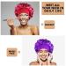 6PCS Satin Bonnets for Black Women  Large Braids Bonnet Wide Band Hair Bonnets  A #6pcs-a - Buy Online on GoSupps.com