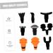 Beaupretty 9-Piece Massage Head Set - Replaceable Percussion Attachments for Deep Tissue & Fascia Body Massage Ultimate Fitness Recovery Tool - Buy Online on GoSupps.com