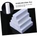 minkissy Toenail File Nail File Kit Nail Sanding Buffer Nail Sanding Block Nail Files Board Nail Files and Buffers Buffing Block Double Sided Nail Files Manicure Tools Pedicure White Baby - Buy Online on GoSupps.com
