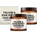 QFFYFZAL Facial balm with tallow and raw honey moisturizing smoothing and nourishing for naturally balanced skin firming cream for face and body