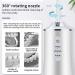 Portable Cordless Water Flosser for Teeth - 4 Jets 3 Modes IPX7 Waterproof Rechargeable Oral Irrigator - Eco-Friendly Pink Tooth Flosser - Buy Online on GoSupps.com
