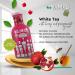 Yamas Iced White Tea with Pomegranate & Honey - Low-Calorie Sugar-Free Beverage - 360ml - Buy Online on GoSupps.com