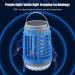 Multiplen Mosquito Zapper 2024 New Outdoor Waterproof Solar Bug Zapper Lamp Solar Bug Zapper Outdoor Solar Powered Bug Zapper Outdoor (Blue+Orange) - Buy Online on GoSupps.com