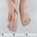 Huninpr Bunion Corrector & Relief Sleeves Kit - 3 Pack Set for Hallux Valgus Correction, Pain Relief, Toe Separation, Day/Night Support - Beige - Buy Online on GoSupps.com