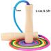 Adjustable 260 cm Skipping Rope for Kids - Wooden Handle Jump Rope for Boys & Girls - Perfect for Active Play - Buy Online on GoSupps.com