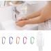 5pcs Clear Portable Travel Bottles 50ml Refillable Travel Bottles Portable with Hook Hand Sanitizer Containers Leakproof Travel Bottles for Hand Sanitizers Disinfectant Alcohol Liquids Toiletries - Buy Online on GoSupps.com