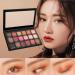 Fyearfly Makeup Eyeshadow Palette 18 Colors Eyeshadow Palette for Beginners Matte Pearlescent Water Resistant Eye Cosmetic Palette for Girls or Women - Buy Online on GoSupps.com