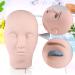Make-Up Exercise Head for Training | Female Doll with Eyelash Extensions & Hairstyle - Ideal for Makeup Artists - Buy Online on GoSupps.com