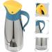 Zerodeko 1pc Lecythus Vinegar Pot Oil Holder Olive Oil Pot Glass Vinegar Dispenser Olive Oil Dispenser Olive Oil Storage Can Automatic Opening Closing Bottle Metal Pp Storage Tank Leakproof 9X9CM Yellow - Buy Online on GoSupps.com