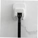Osaladi 8-Piece Razor Hook Holder - Adhesive Hooks for Mains Plug & Shaving Razor Storage - Durable White ABS Wall Container - Buy Online on GoSupps.com