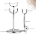 Deluxe 2-Piece Razor and Shaving Brush Stand Set with Bowl | Barber Razors Holder for Straight and Safety Razors - Buy Online on GoSupps.com