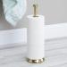 mDesign Hyde Collection Metal Toilet Paper Holder - Soft Brass - Holds 3 Rolls - Buy Online on GoSupps.com