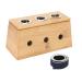 3 Holes Moxa Box Portable Moxibustion Roller Stick Heating Box for Relieving Pain and Fatigue