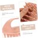 Frcolor Silicone Shampoo Comb - Hair Scalp Massager & Dandruff Removal Brush for Ultimate Cleanliness - Buy Online on GoSupps.com
