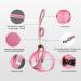 Suredoo Reflective Dog Harness & Leash Set - Anti-Train Chest Harness for Small Dogs Puppies & Cats (Pink L) - International Shipping Available - Buy Online on GoSupps.com