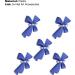 cdar Nail Charms Wide Application Eye-catching Decorative 3D Bow-Knot Nail Art Tips Ornaments Gift for Girl Blue - Buy Online on GoSupps.com