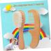 Healeved 2pcs Toddler Baby Brushes for Hair - Baby Gift Set with Wooden Comb and Bath Brush - Baby Grooming Essentials - Buy Online on GoSupps.com