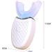 Clenp Electric Toothbrush - U-Shaped Ultrasound Silicone 360 Automatic Blue Light Toothbrush for Adults - Perfect for Home Use - Buy Online on GoSupps.com