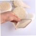 6 Pcs Exfoliating Body Scrub Gloves - Loofah Shower Mitts for Smooth Skin | Bath Scrubbing Gloves Pack - Buy Online on GoSupps.com
